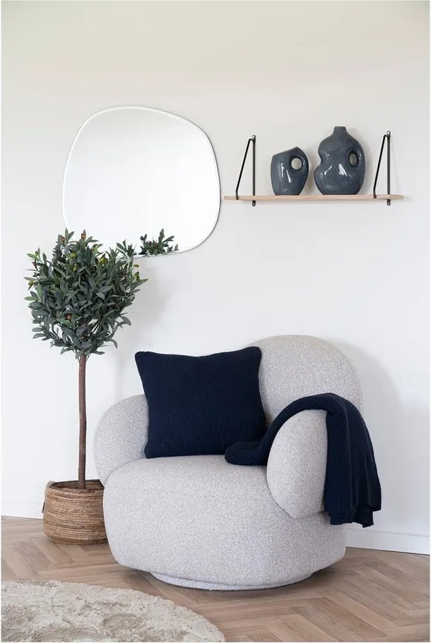 Vază albastru-închis din ceramică (înălțime 18 cm) – House Nordic