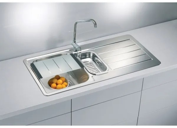 Chiuvetă de bucătărie ALVEUS 1082440 LINE 98x50 cm crom