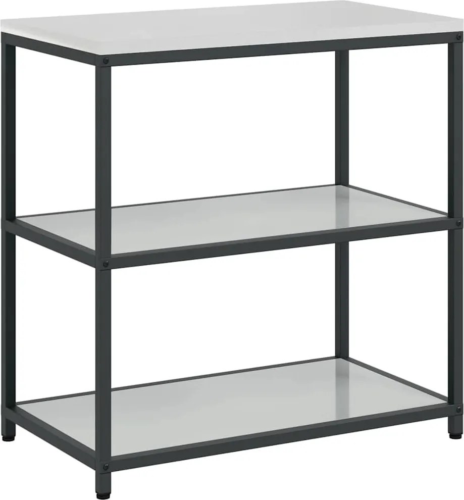 vidaXL Depozitare pentru bucătărie Argintiu 60 x 50 x 92 cm Oțel