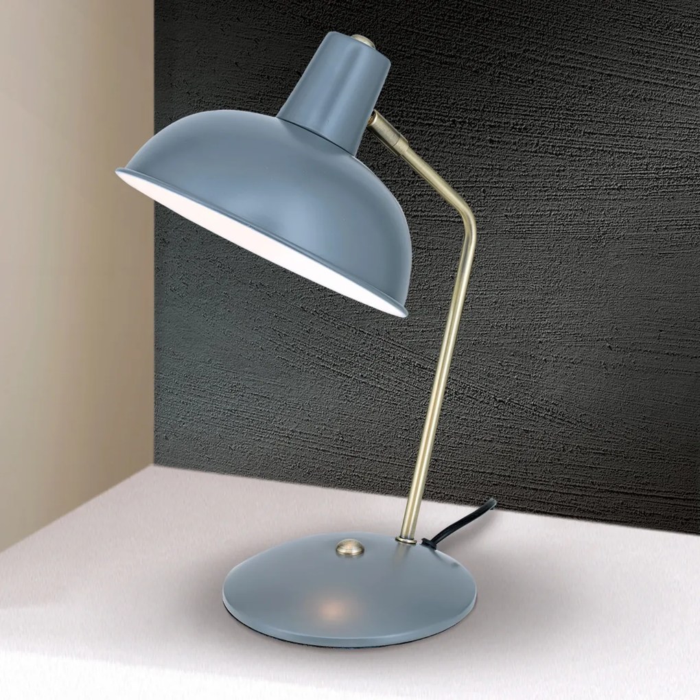 Veioza / Lampa de birou stil elegant Fedra gri