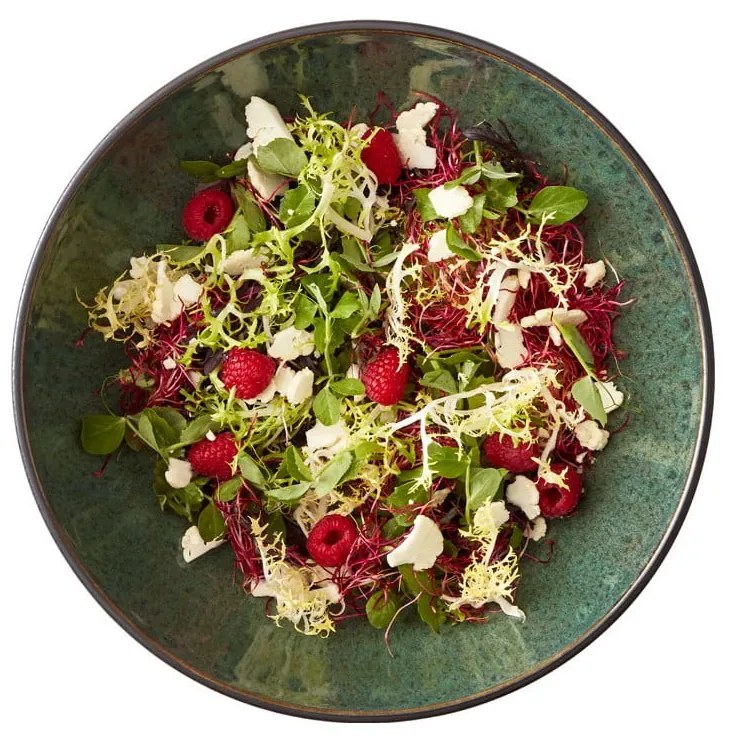 Bol verde/negru din gresie ø 30 cm Gastro Green/Black – Bitz