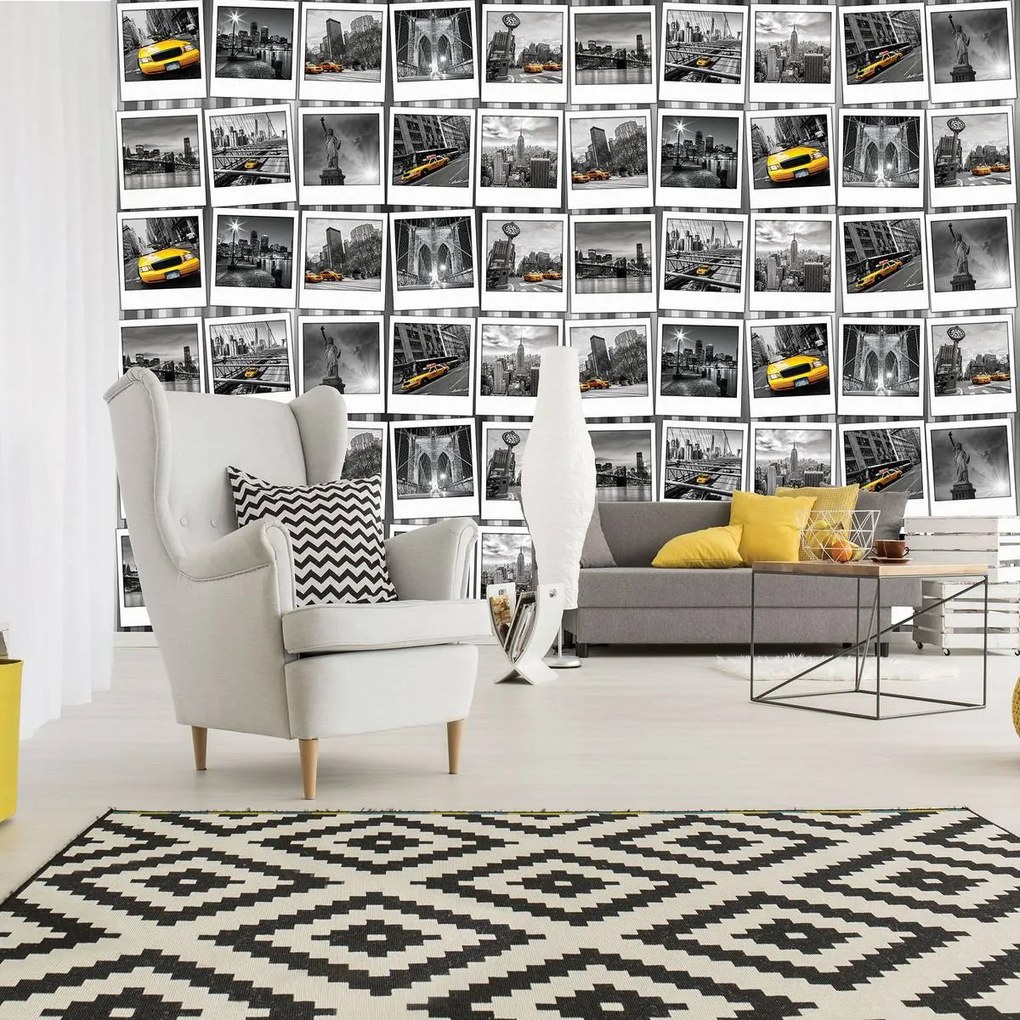 Fototapet - Fotografii din New York (152,5x104 cm)