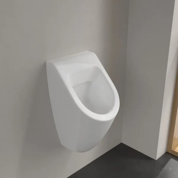 Villeroy & Boch 75130001 - Pisoar SUBWAY, evacuare pe spate, ceramică, alb