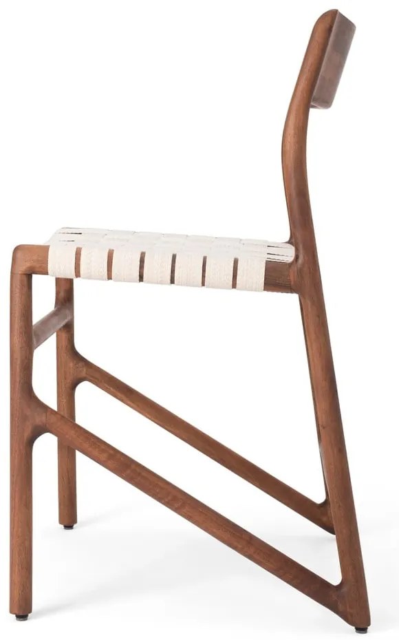 Scaun de dining maro/crem Fawn – Gazzda