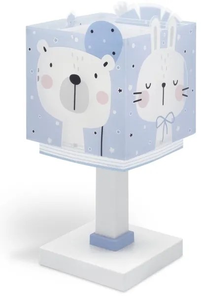 Lampă pentru copii JUNGLE 1xE14/8W/230V albastru Dalber 63111T