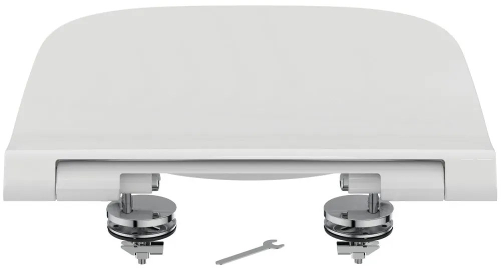 Capac WC, alb