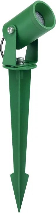 Proiector cu Tarus iluminat exterior decorativ IP65 ARCO verde 24V