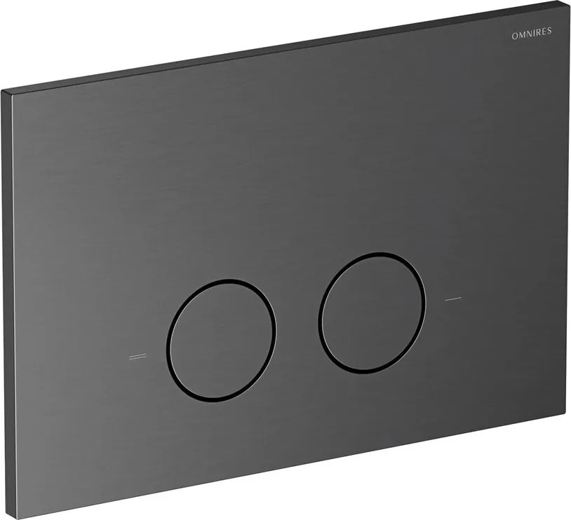 Clapeta de actionare Omnires Steel-R45 finisaj grafit periat