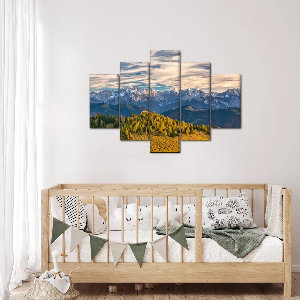 Tablou - panorama montană (150x105 cm)
