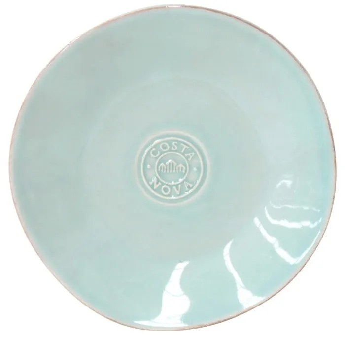 Farfurie din gresie ceramică Costa Nova, ⌀ 16 cm, turcoaz