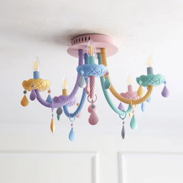 RAINBOW SHORT Lustra Living Lampă pentru copii by Anzazo