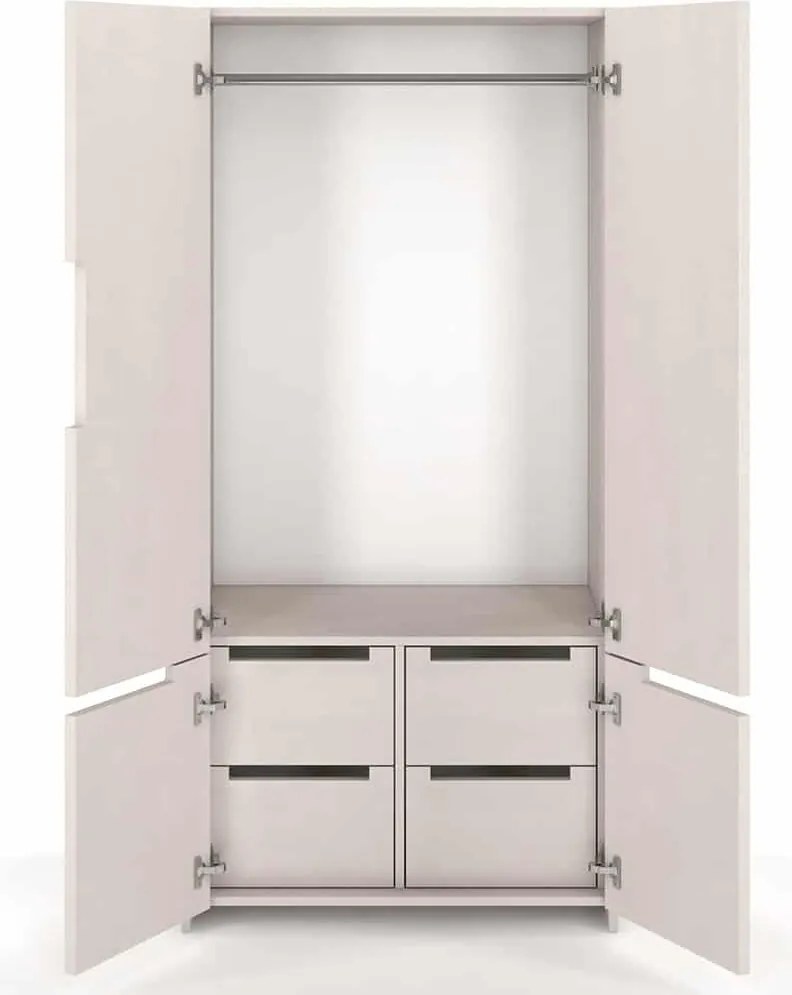 Dulap lemn masiv TerraCraft Fag, 86 × 60 × 180 cm