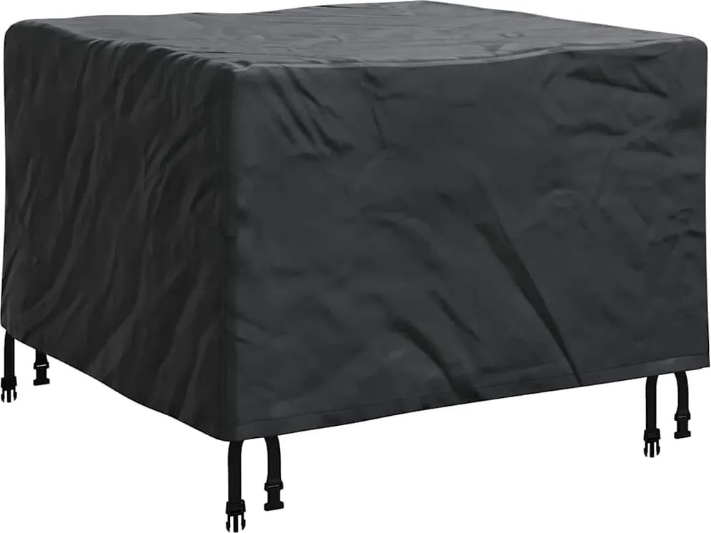 vidaXL Husă pentru mobilă Simplu Negru 82 x 82 x 50 cm țesătură