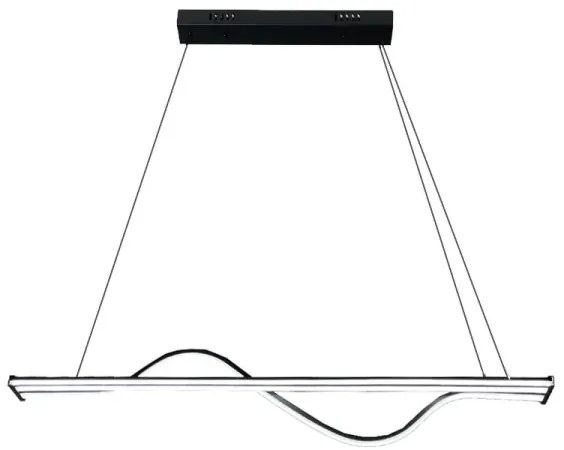 Lustră LED dimabilă pe cablu LED/70W/230V 3000-6500K + telecomandă