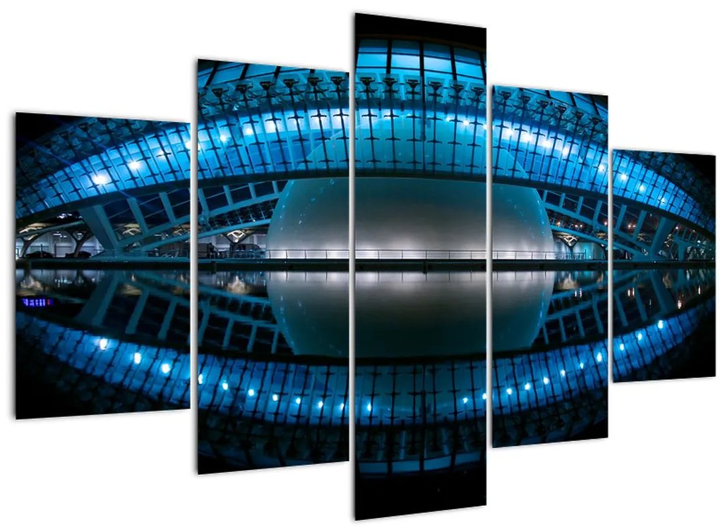 Tablou cu stadion de fotbal (150x105 cm)