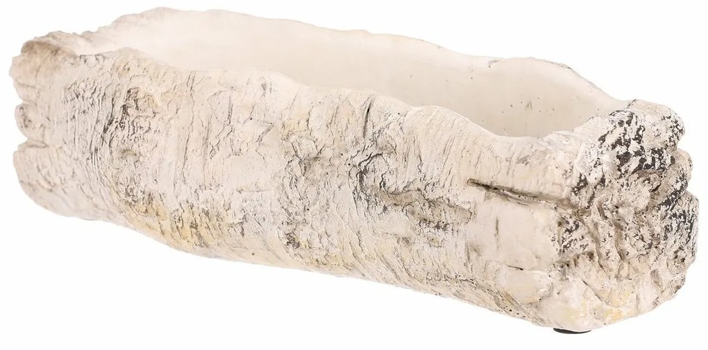 Husă pentru flori - ghiveci, imitație demesteacăn, 24 x 10 x 7 cm, 24 cm