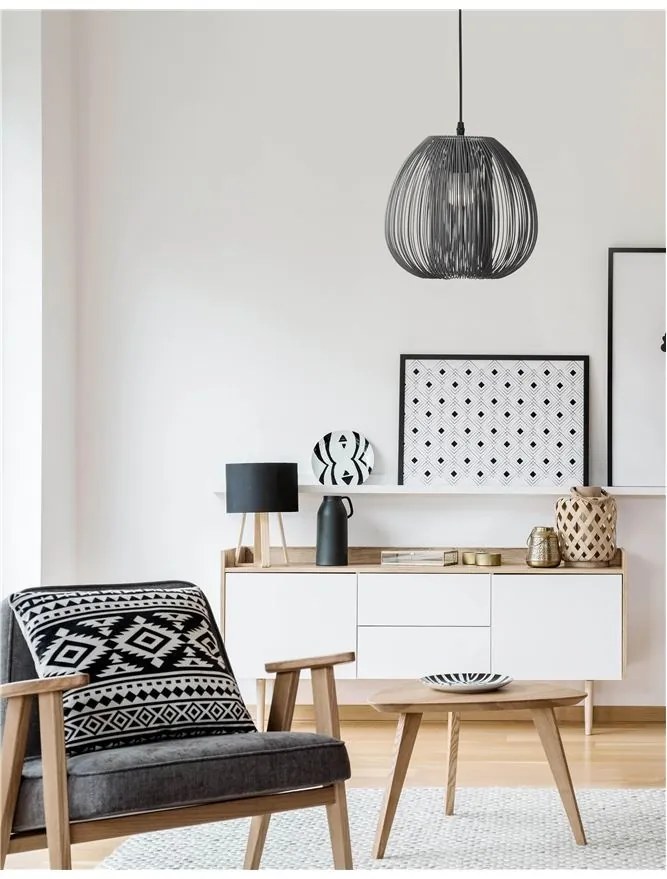 Pendul design modern 28cm Desire alb NVL-9586152