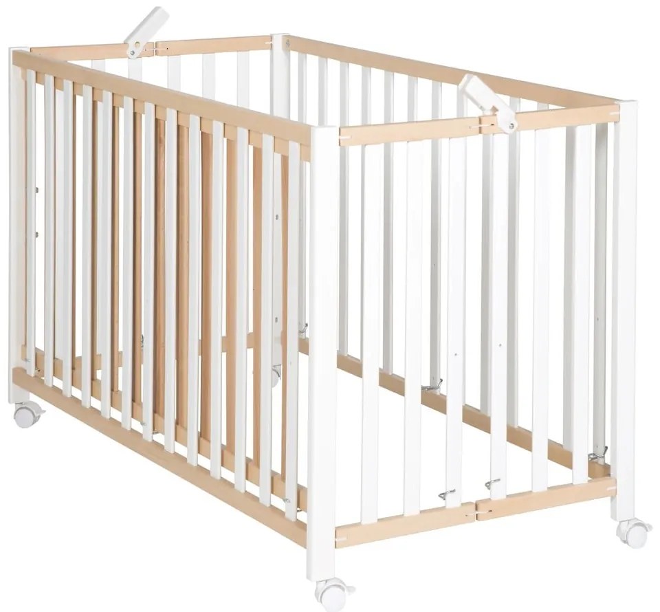 Pătuț cu roți pliabil 60x120 cm Fold up – Roba