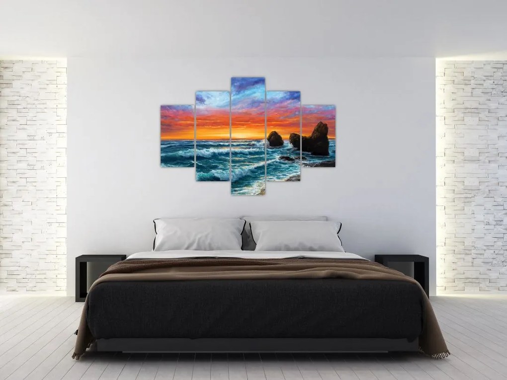 Tablou - Apus de soare (150x105 cm)