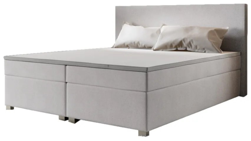 Expedo Pat Boxspring ISLAND + somieră + saltea + topper, 160x200, Cosmic 10