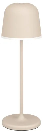 Lampă LED dimabilă de exterior MANNERA 2,2W/5V 1800mAh bej IP54 Eglo 900461