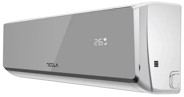 Aparat de aer conditionat Tesla TT34EX82SM-1232IAW, Wi-Fi, 12000 BTU, Turbo, Incalzire/Racire, Timer, Autocuratare, Gri