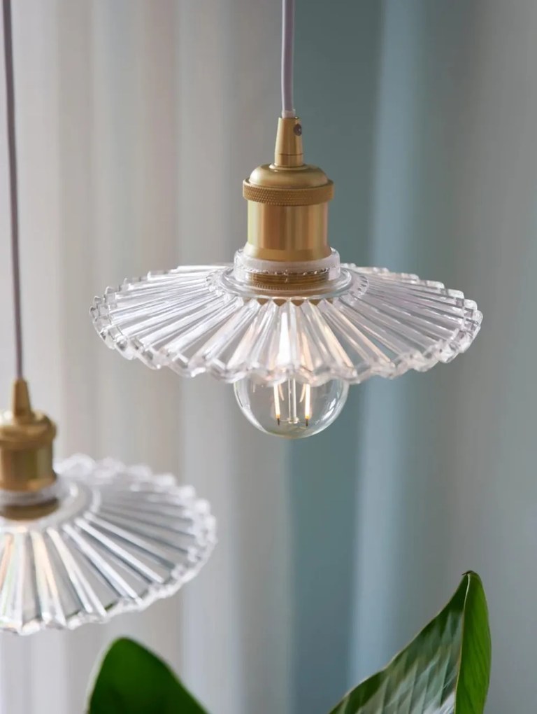 Pendul design modern Torina 20 transparent