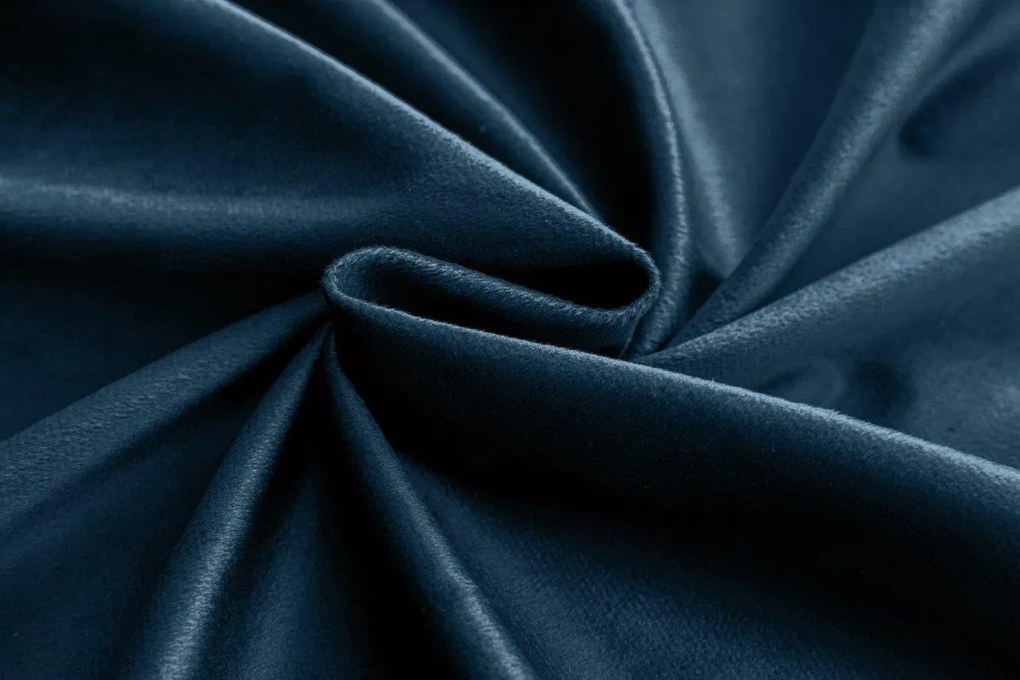Draperie din catifea Culoare albastru kerosen, VELVET 140x250 cm