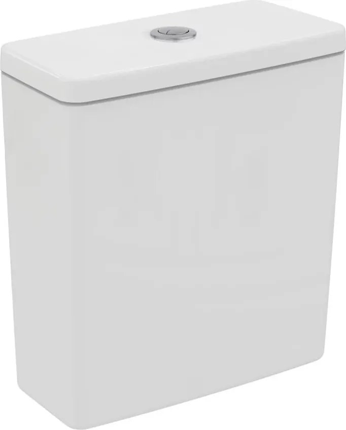 Rezervor pe vas WC Ideal Standard I.life A cu alimentare inferioara alb lucios