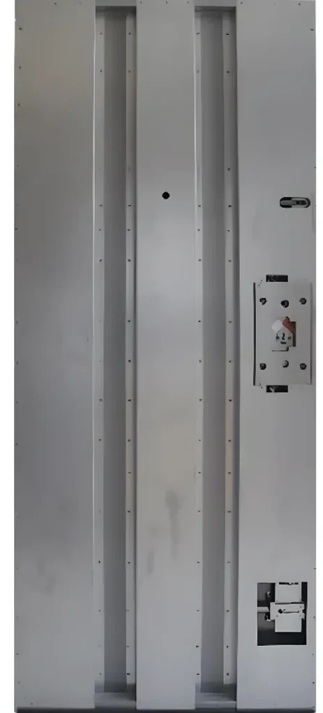 Usa metalica de intrare in apartament antiefractie - Dierre SPARTA 8 + Contratoc ST, Usa Alb + Toc Alb, 1.5 mm