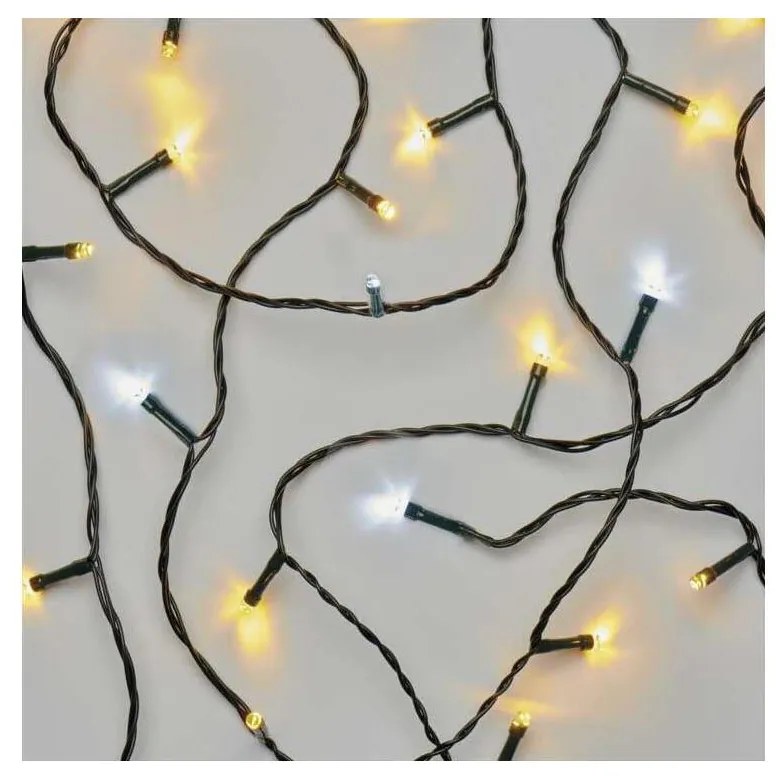 Instalație LED de Crăciun de exterior 80xLED/13m IP44 alb cald/rece