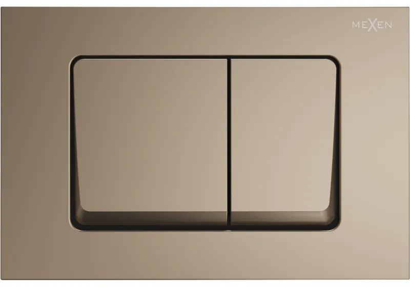 Mexen Fenix 10 XS buton de spălare, auriu șampanie - 601004