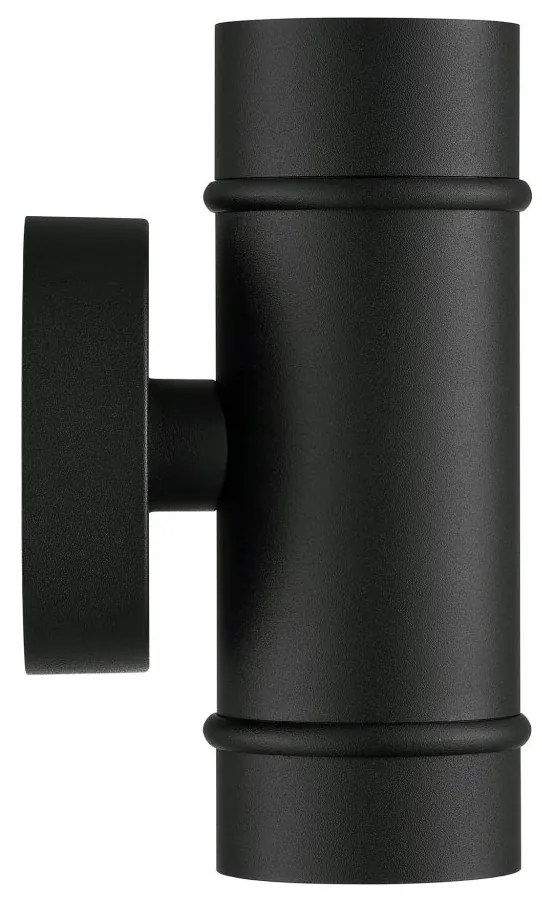 Aplica de Perete Exterior, Iluminat Sus si Jos, Protectie IP54, Artilus negru