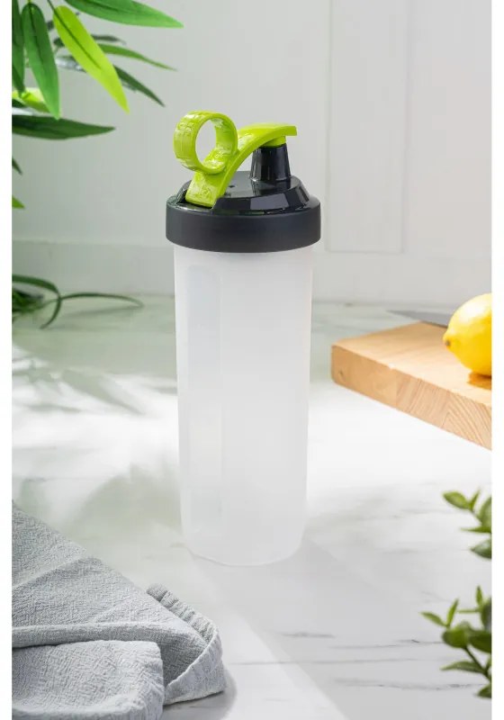 Sticla pentru apa Hermia 503HRN1167, 740 ml, Fara BPA, Plastic, Alb