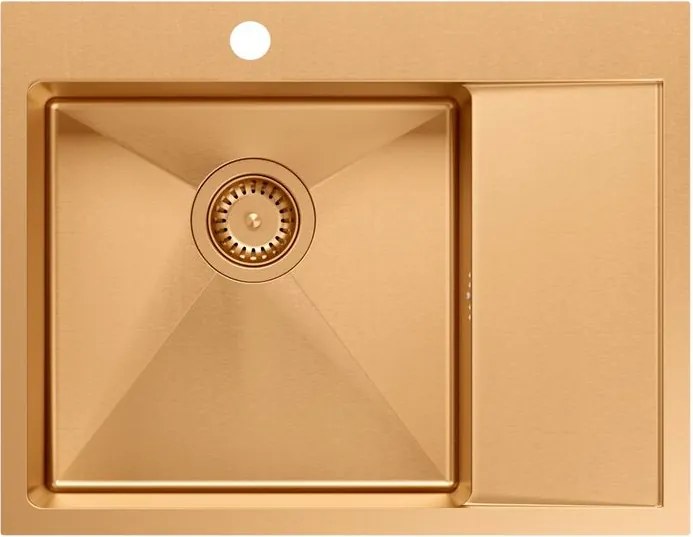 Chiuveta inox RUSSEL 116 cupru