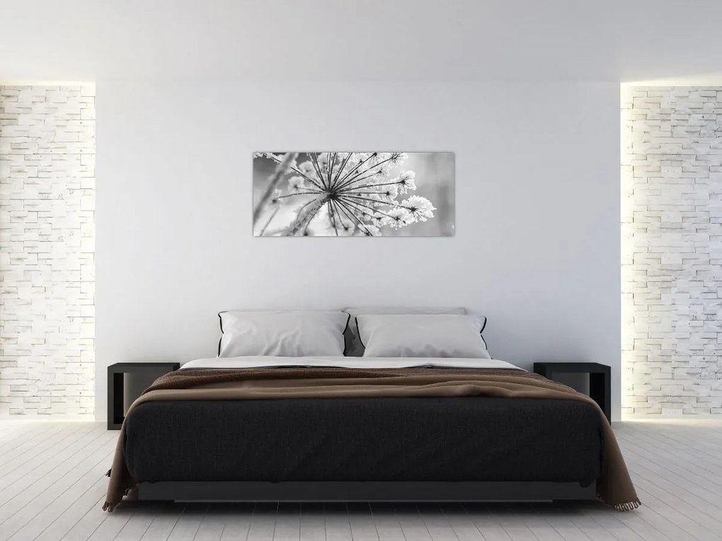 Tablou - Floare în timpul iernii (120x50 cm)