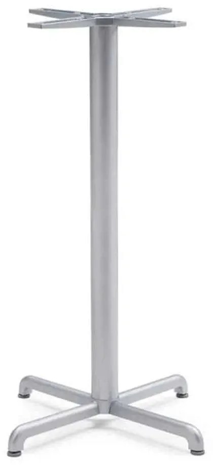Bază masă exterior Nardi - Calice ALU High, 47,5 x 47,5 x 107 cm Argento