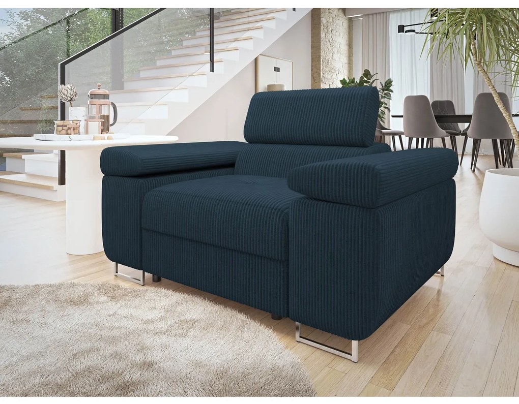 Fotoliu Terazuro 1 (Gri + Alb) . 1103850