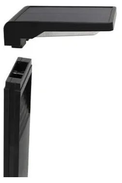 Lampă solară LED cu senzor, 3,7 V, 4000 K, 41,3 cm, 2200 mAh, IP65