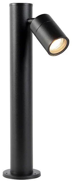 Lampă de exterior neagră 45 cm reglabilă IP44 - Solo