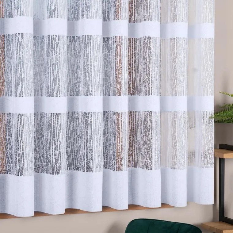 decoDoma Perdea din jacard VIKTORIA dreaptă ușă de balcon 200 x 250 cm