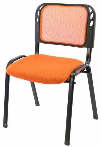 Scaun pliabil de conferință - portocaliu