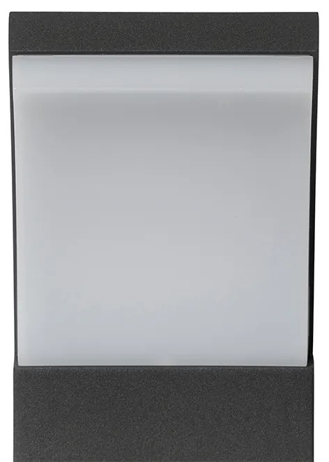 Lampă de perete exterioară modernă antracit cu LED inclus IP54 - Litt