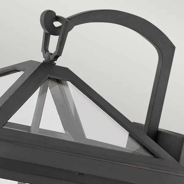 Quintiesse QN-ALFORD-PLACE2-L-MB - Aplică de perete pentru exterior ALFORD L 3xE14/40W/230V IP44