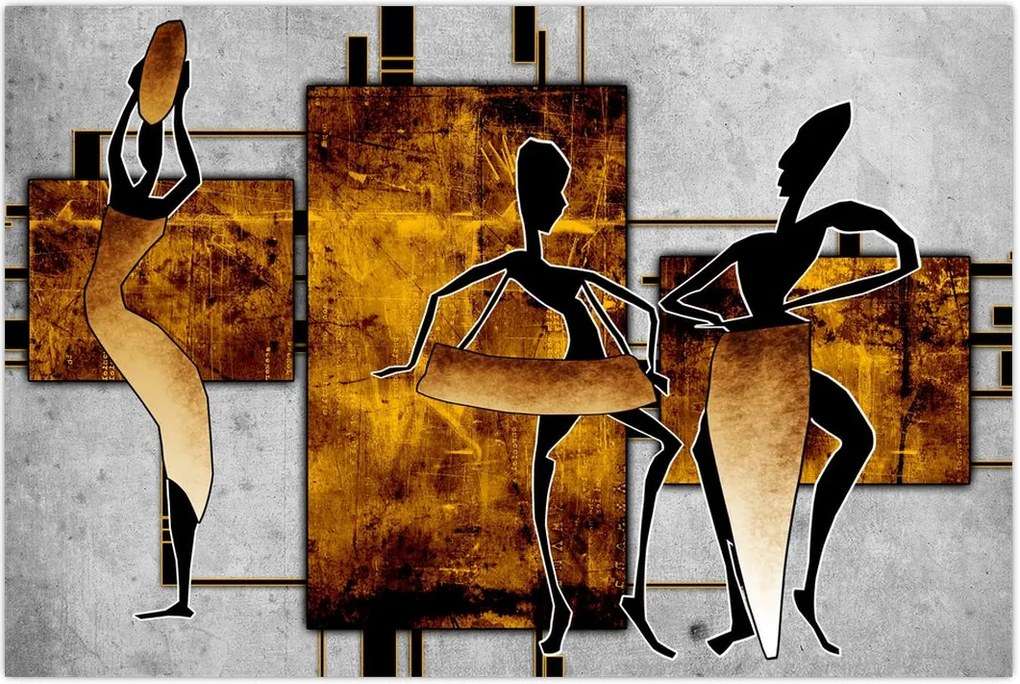 Tablou - Motiv cultura africană (90x60 cm)