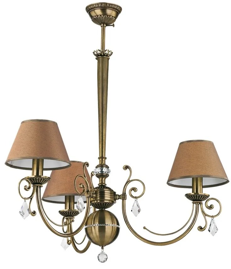 Candelabru elegant 3 brate, design clasic Coco