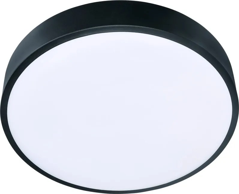 Brilagi - Plafonieră LED POOL LED/36W/230V 3000/4500/6000K Ø 30 cm neagră