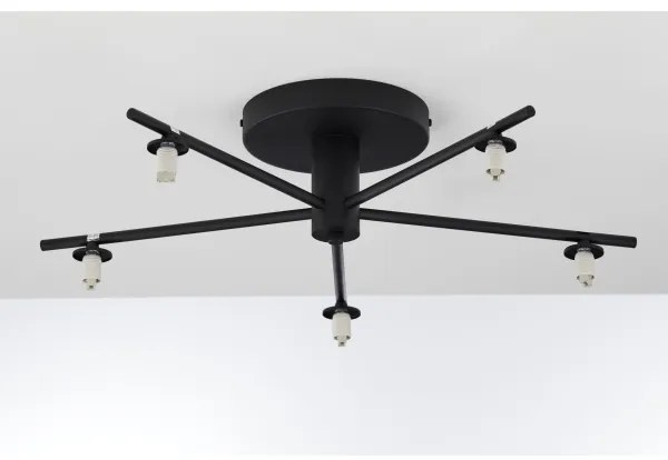 Lustră aplicată Jupiter 2047 PRATO 5xG9/10W/230V negru/bej