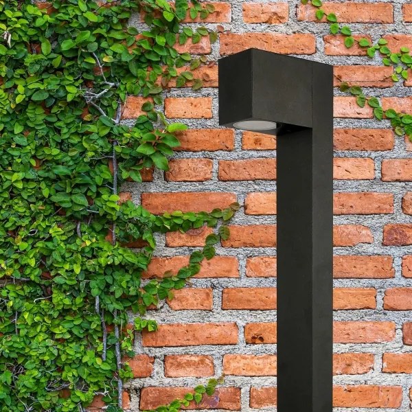 Lampă de exterior BOSTON 1xGU10/10W/230V 80 cm IP54 negru