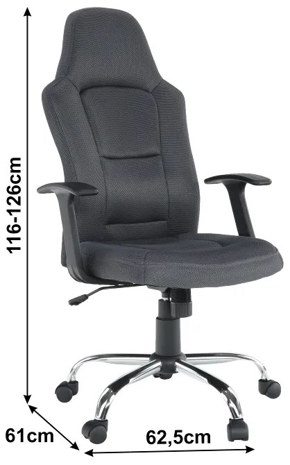 Scaun de birou Georgann gri. 752251